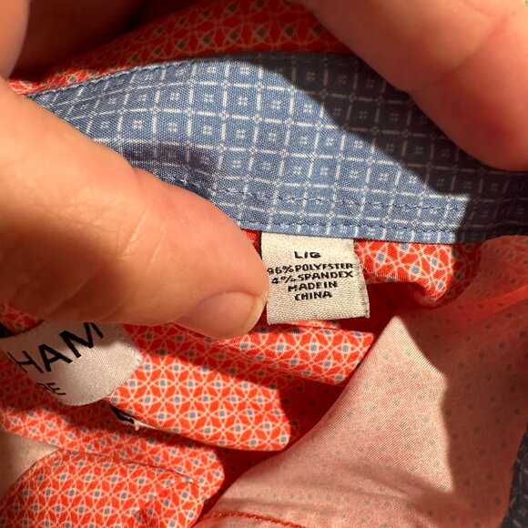 Nick Graham Poly-Blend S/S Shirt L - Picture 4 of 5